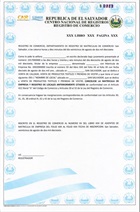 Resolución de cancelación de matrícula de empresa